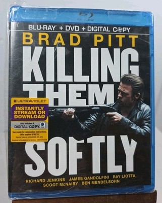 Killing Them Softly (Blu-ray, 2012) Brad Pitt Crime Thriller - NEW SEALED