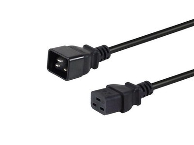 Equip 112131 Power Cable Black 3M IEC C20 C19 ~E~
