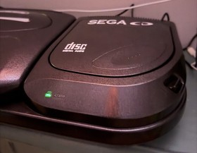 CUSTOM Sega Genesis/CD Model 2 Bundle WORKS WELL! Custom LED, USB Power, NICE!