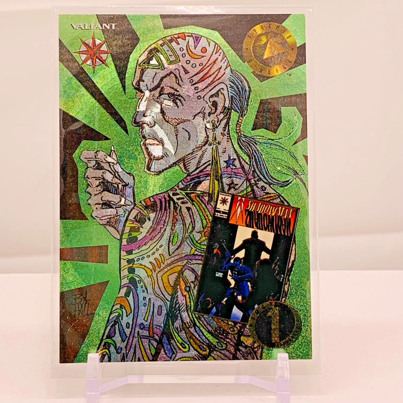 1993 Valiant Upper Deck FA8 Shadowman First Appearance Comic Card NM