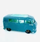 Vintage 1960s Lesney Matchbox #34 Volkswagen Caravette VW Black Wheels Kid Paint