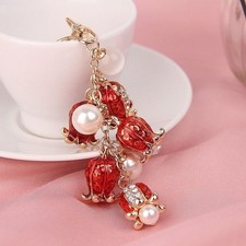 New Alloy Resin Cute Keychain Car Key Ring Bag Charm Women Accessory Gift