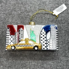 Holiday Lane Christmas ornament NYC New York City 11854