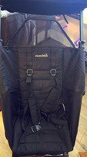 Munchkin Lightweight Single Stroller, Black, Five-Point Harness