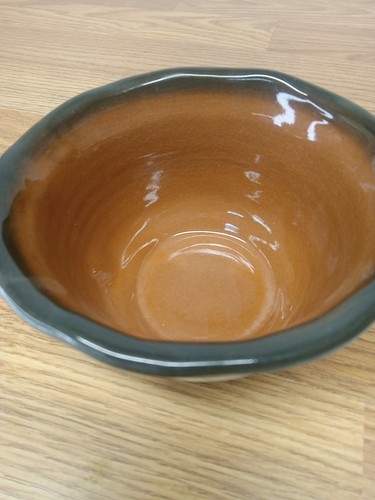 Rooster Painted Pottery Glazed Coffee Mug Dish Chicken Design - Foto 11 di 12