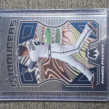 2021 Panini Mosaic #P1 Freddie Freeman Producers Atlanta Braves Baseball