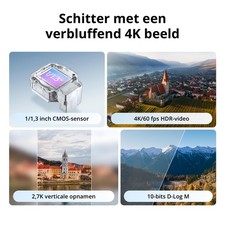 Flip, Drohne mit 4K UHD-Kamera für Erwachsene, <249 g, 3-Achsen-Gimbal-Stabil
