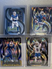 2024 Panini Select Lot Of 4 Buffalo Bills Cards - Josh Allen, James Cook