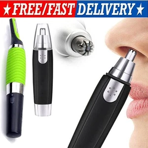 Électricité Nez d'oreille Trimeur de cheveux Sourcils de visage Moustachus Rasoir de barbe Clipper Unisexe