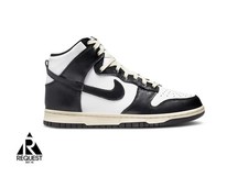 Dunk High "Vintage Black (W)"