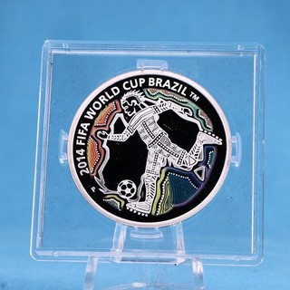 Australien 50 Cents 2012 FIFA World Cup 2014 Silber 999 PP/ Proof