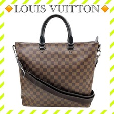 Louis Vuitton Damier Jake Tote Brown N41559 Used