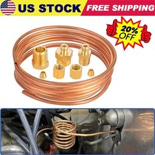 Stewart Warner Oil Pressure Line Gauge Kit Copper 18 Diameter 6 Ft.