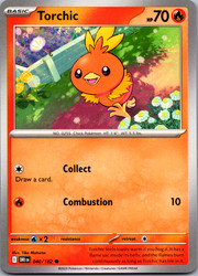 Torchic 040/182 Common SV10: Destined Rivals