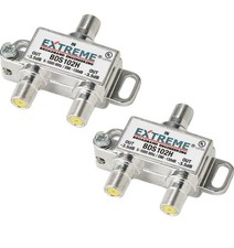 1GHz 2-Way HD Digital High Performance Coaxial Cable (BDS102H) 2-Pack