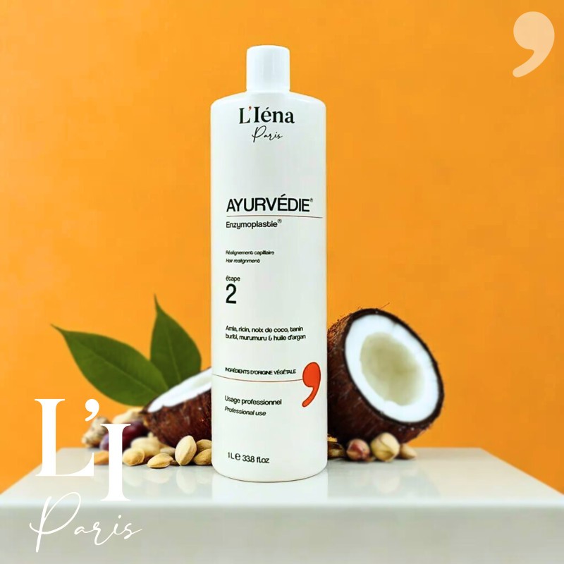 Lissage indien Ayurvédie raidir cheveux frisés étape 2 L'Iéna Paris