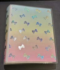 New Happie Scrappie Rainbow Holo Bows Jumbo size Planner Sticker Album