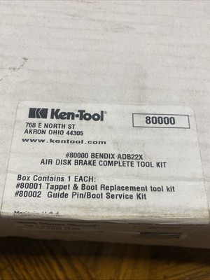 Ken-Tool 80000 Bendix ADB22X Air Disc Brake Service Tool Complete Kit