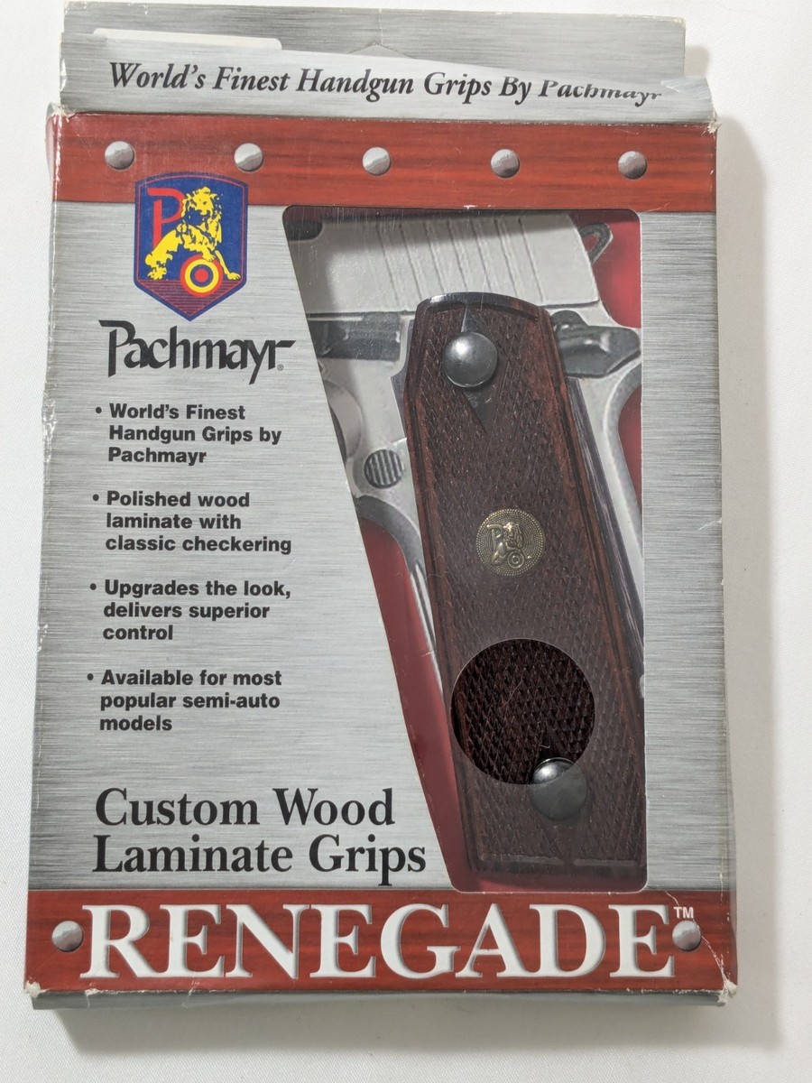 Pachmayr Rosewood Diamond Renegade Wood Laminate Grip - 00440 for
