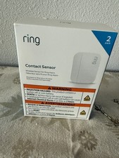 Ring - Alarm Contact Sensor 2nd Gen  2-Pack - White