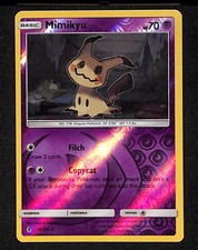 Mimikyu 58 Holo Rare Pokemon Guardians Rising 145 Reverse Holo 2017 on eBay