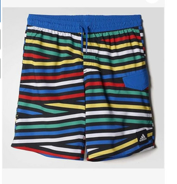 adidas Jungen YB Stripe SH CL Badehose EU Gr.128