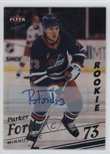 2025 Upper Deck Fleer Ultra Rookies Rainbow Foil Parker Ford #194 Rookie Auto RC