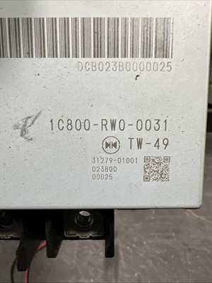 2012-2015 HONDA CIVIC HYBRID ILX IMA DC CONVERTER INVERTER MODULE 1C800-RW0-0031