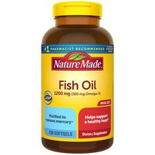 Nature Made Fish Oil Omega 3 Supplements, 120...