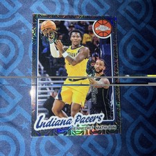2025-26 Topps Chrome #TC-BM Benedict Mathurin Silver Pack Mojo Pacers SP