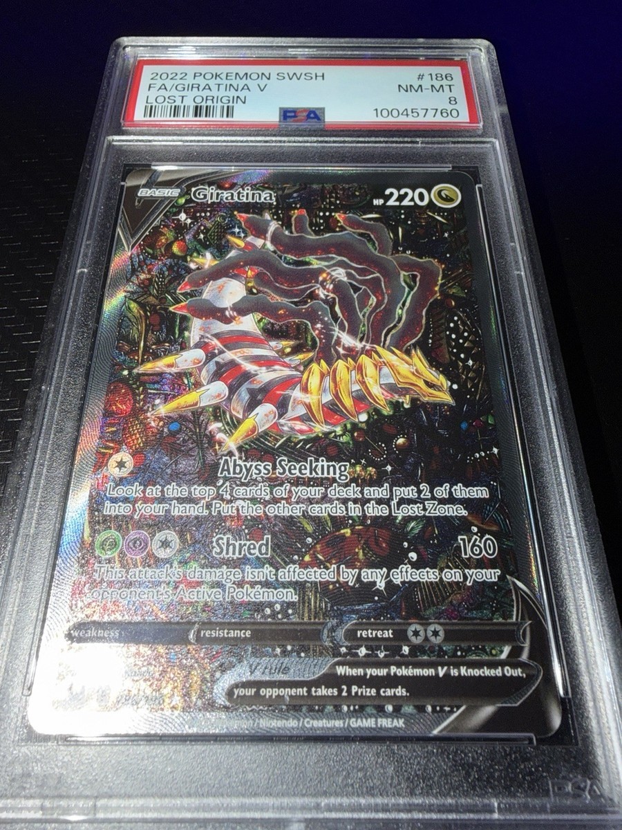 Giratina V (Alternate Full Art) 186/196 Swsh11: Lost Origin Holo