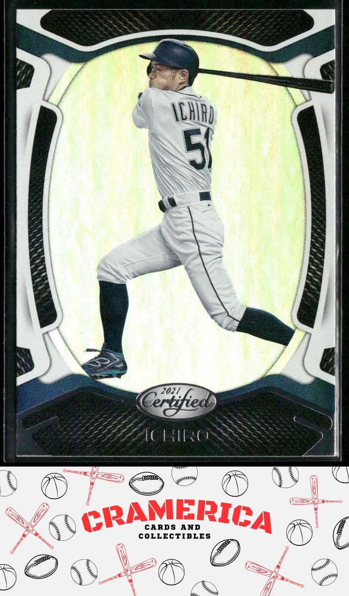 Ichiro 2021 Panini Chronicles Certified Autographs #46 AU Seattle