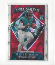 2021 Rookies & Stars Crusade Red Ice #29 Travis Etienne Jr Rookie Jaguars Saints