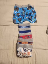 6 pair Hanes Underwear Boxer Brief Tagless Boys 4T NEW