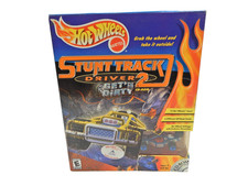 1998 Hot Wheels STUNT TRACK DRIVER 2 CD-ROM w/ Car MIB Sealed GET'N DIRTY