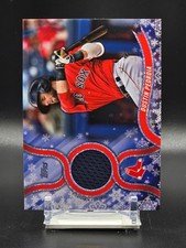 2018 Topps Holiday - Walmart Mega Box Relics Dustin Pedroia #R-DP (MEM)
