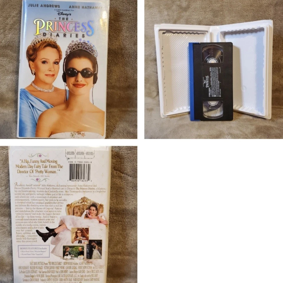 Disney's The Princess Diaries (VHS, 2001) - Image 2 of 2