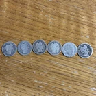 6 Barber Dimes 1898 1905 1912 1913 1914 1916 AG Quality #232