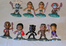 2022 Mcdonalds BLACK PANTHER WAKANDA FOREVER Happy Meal Toy Near Complete 8/10