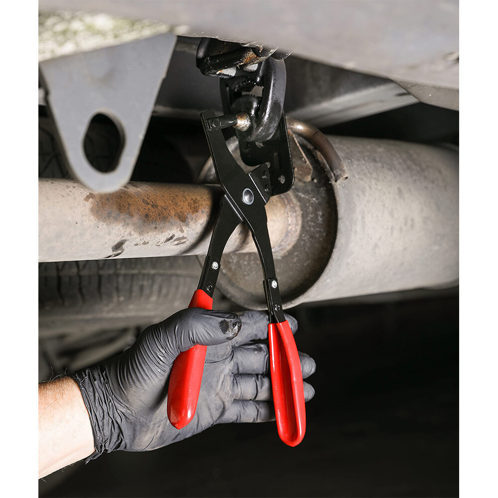 Auto Exhaust Hanger Removal Pliers Pipe Rubber Grommet Remover Garage