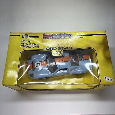 Jouef Evolution 1:18 Ford GT 40 Le Mans Winner 1969 #6 Blue Jouef Evolution 1:18 Ford GT 40 Le Mans Winner 1969 #6 Blue
