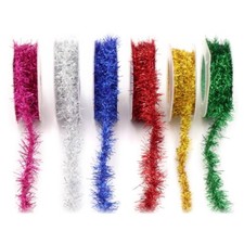 Christmas Tinsel Garland 4.92ft Glitter Tinsel Garland for Christmas Tree Decor