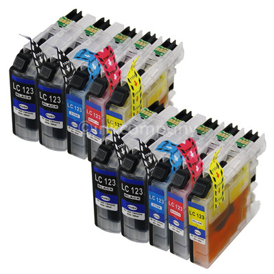 10x XL PATRONEN kompatibel zu Brother DCP-J132W J152W J552DW J4110DW MFC-J4410DW
