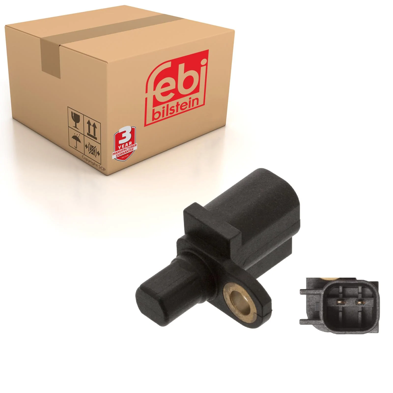 ABS Sensor fits VOLVO S40 Mk2 Rear Left or Right 04 to 12 Wheel Speed 30648986 - Image 36