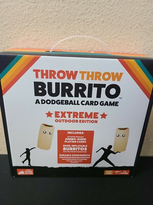 Throw Throw Burrito by Exploding Kittens: Extreme Outdoor Edition New