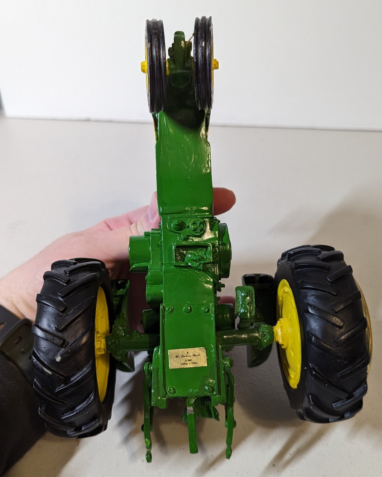 John Deere 730 Tractor Desk Clock UNTESTED/AS IS eBay