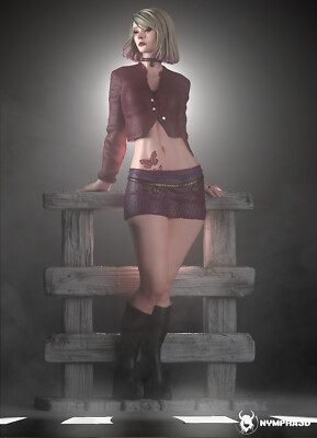 Maria, Silent Hill, 1/9 Scale, 12K Resin Model Kit Painted 3d Printed DIY Figure