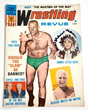 WRESTLING REVUE - MAY 1970 - FREDDY BLASSIE / FRITZ VON ERICH / DORY FUNK