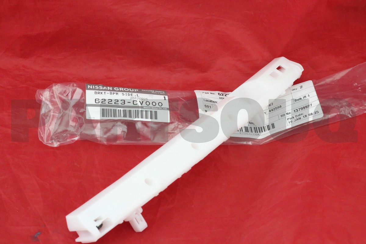 62223CV000 Genuine Nissan BRKT BPR SIDE,L 62223-CV000 | eBay