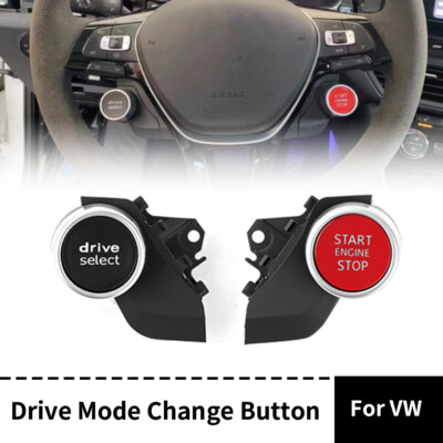 Start Stop Schalter Engine Startknopf Keyless Für VW GOLF 7 7.5 GTI R Touron X